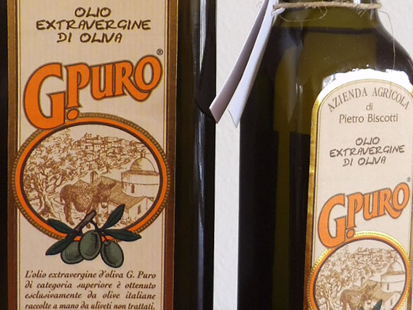 Natives Olivenöl aus Italien